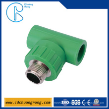 Pprc Pipe PPR Fittings Male Threaded Tee